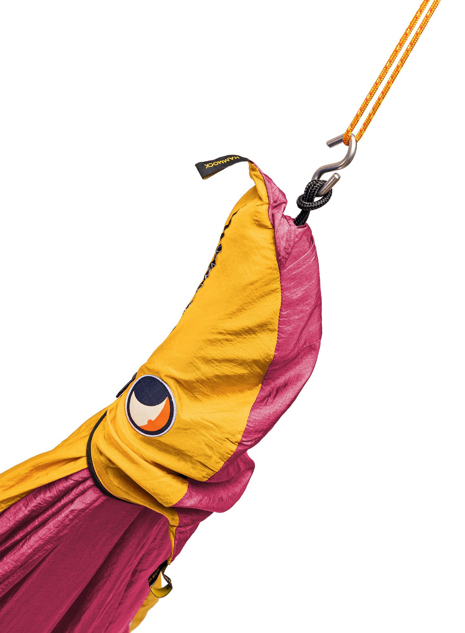 Гамак туристичний Ticket to The Moon King Size Hammock - burgundy/dark yellow