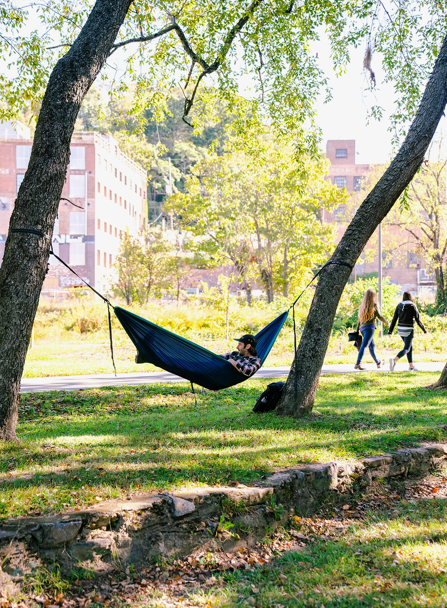 Гамак туристичний ENO DoubleNest Hammock - navy/seafoam