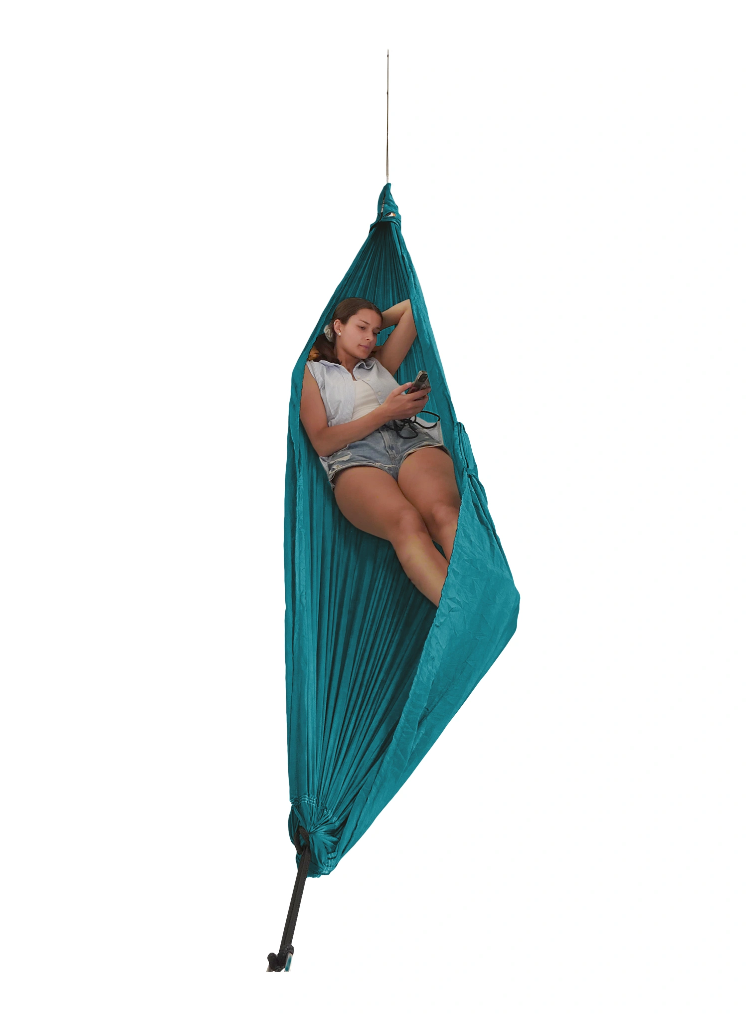 Гамак туристичний Ticket To The Moon Compact Hammock - aqua