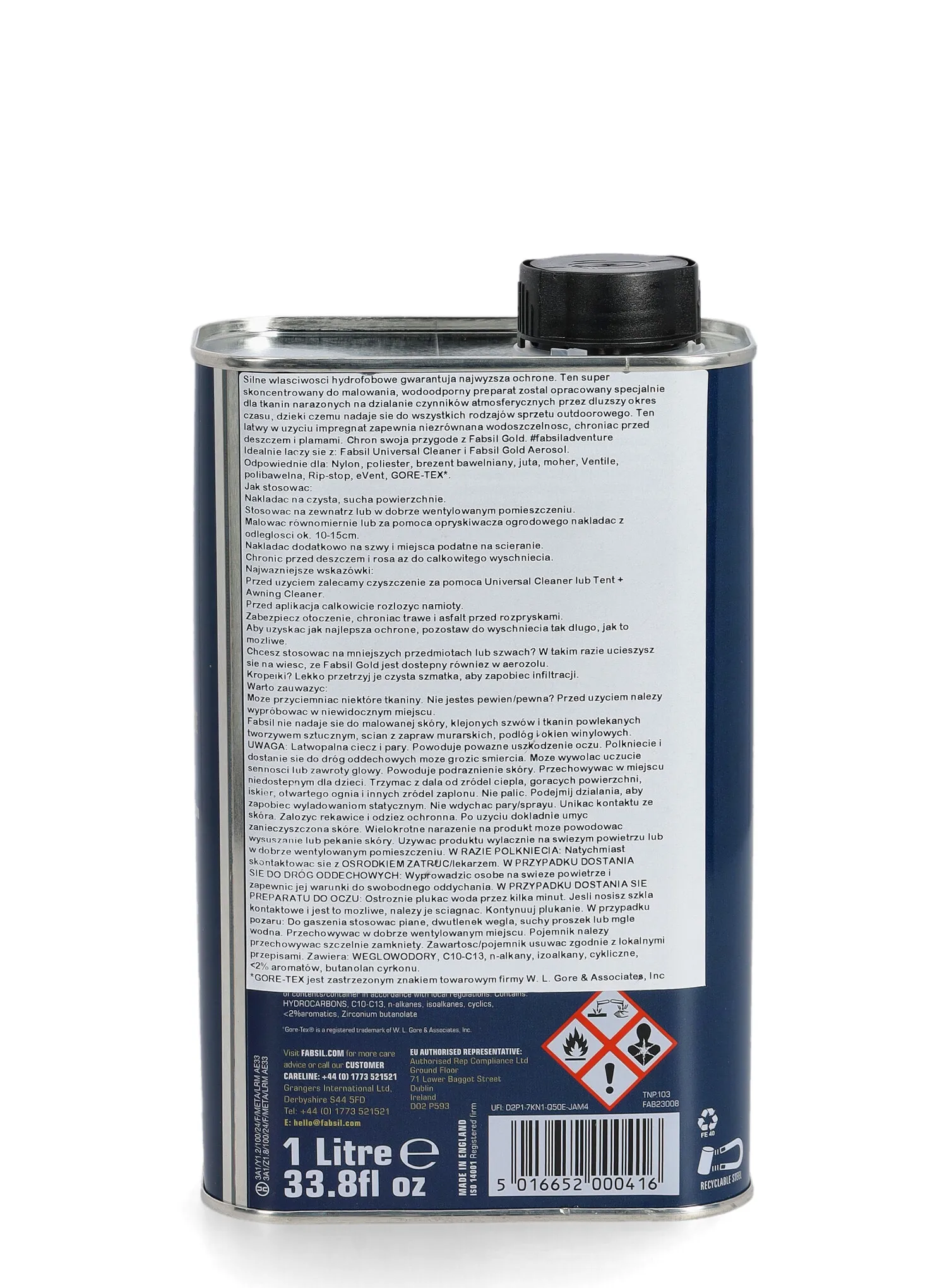 Просочення для намету Grangers Fabsil Universal Protector Gold 1000 ml