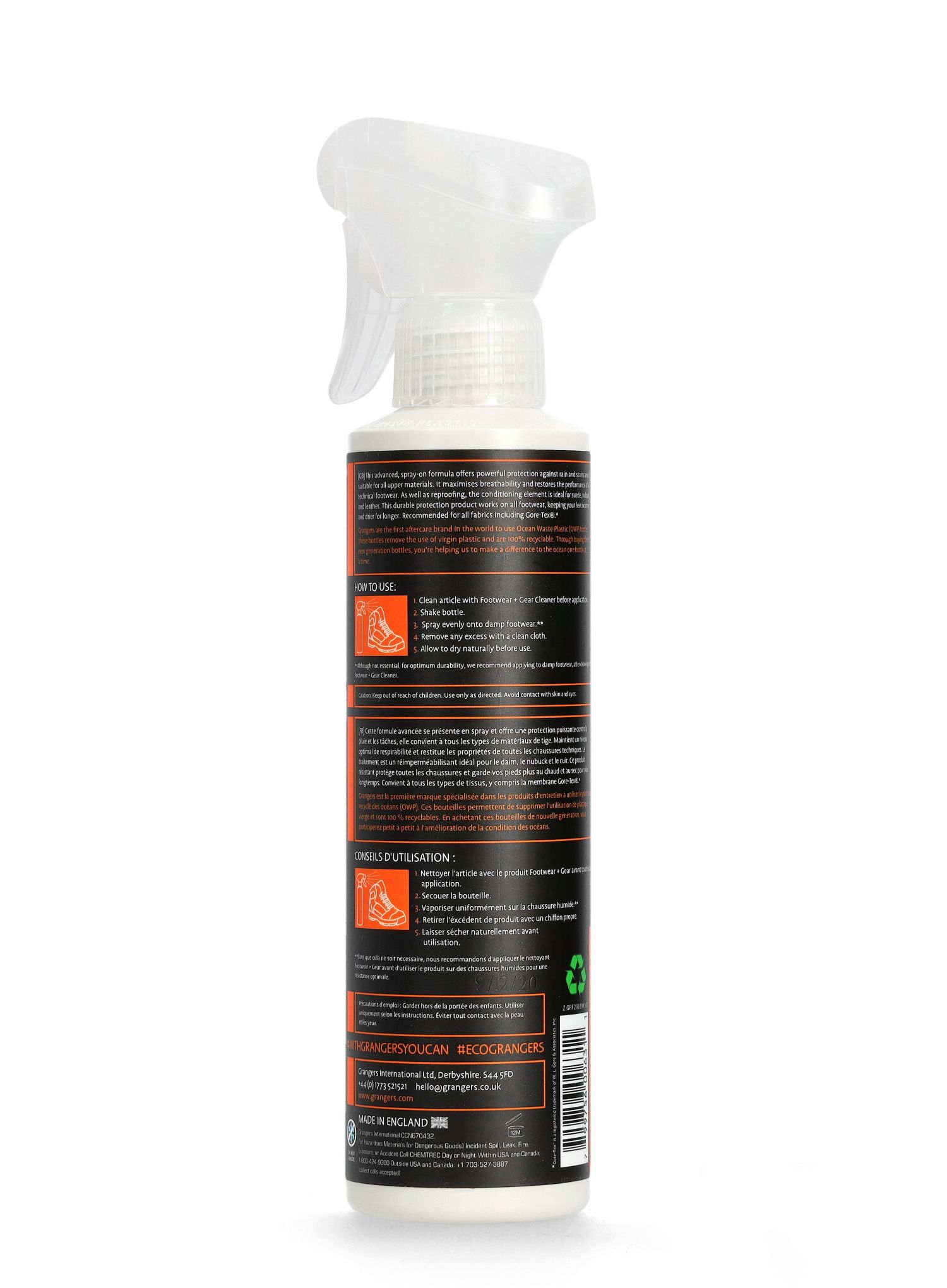 Просочення для взуття Grangers Footwear Repel Plus 275 ml