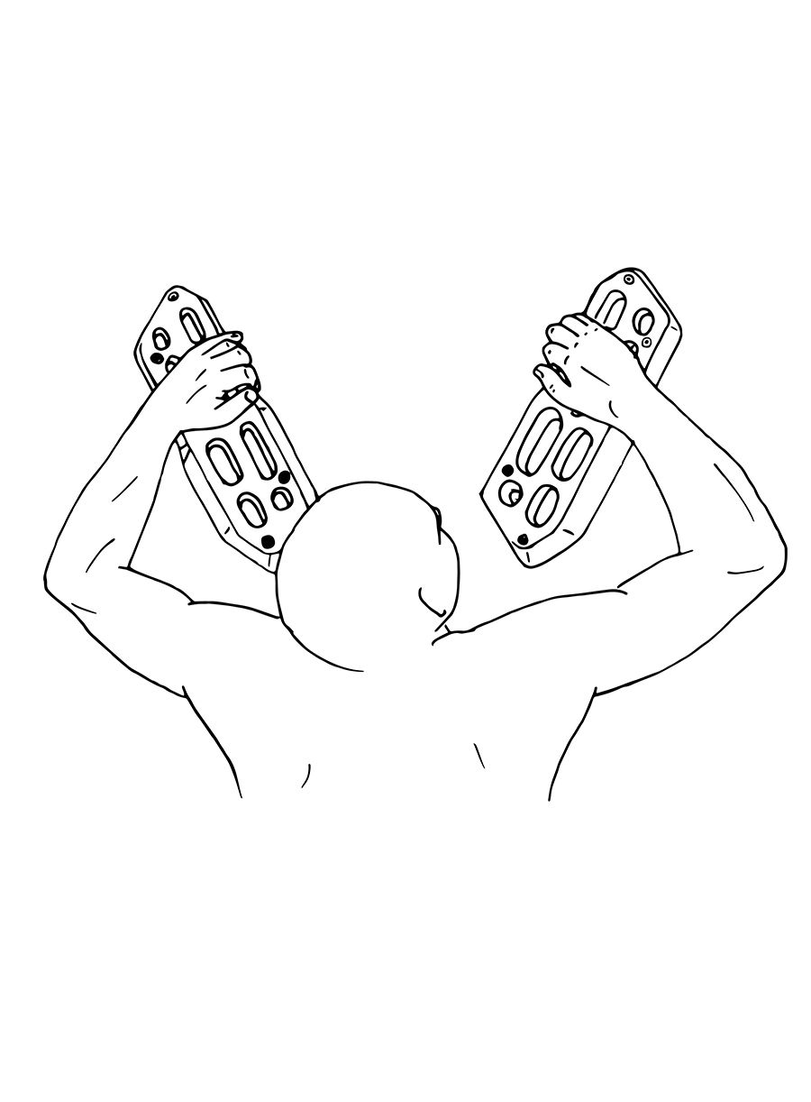Навчальна дошка Max Climbing Spinchboard - red
