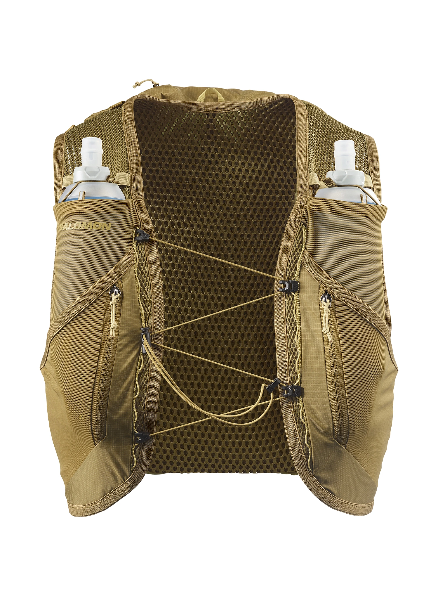 Жилет для бігу Salomon Active Skin 12 Set - brilliant olive/willow