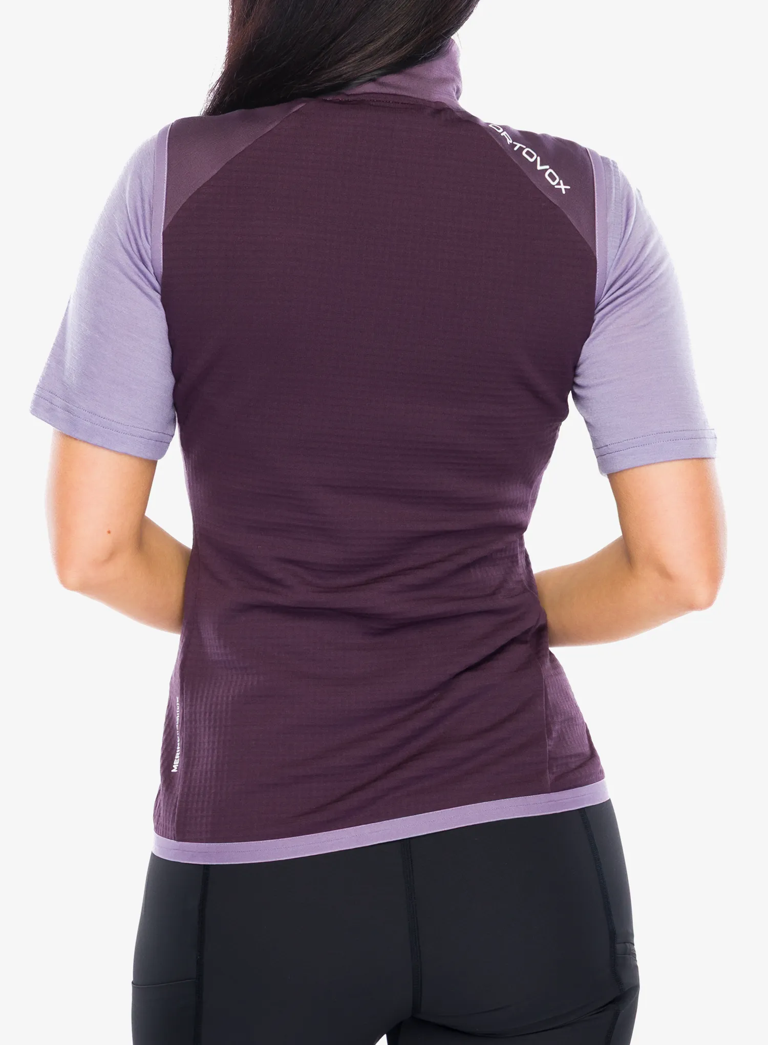 Жилет жіночий Ortovox Fleece Grid Vest - dark wild berry