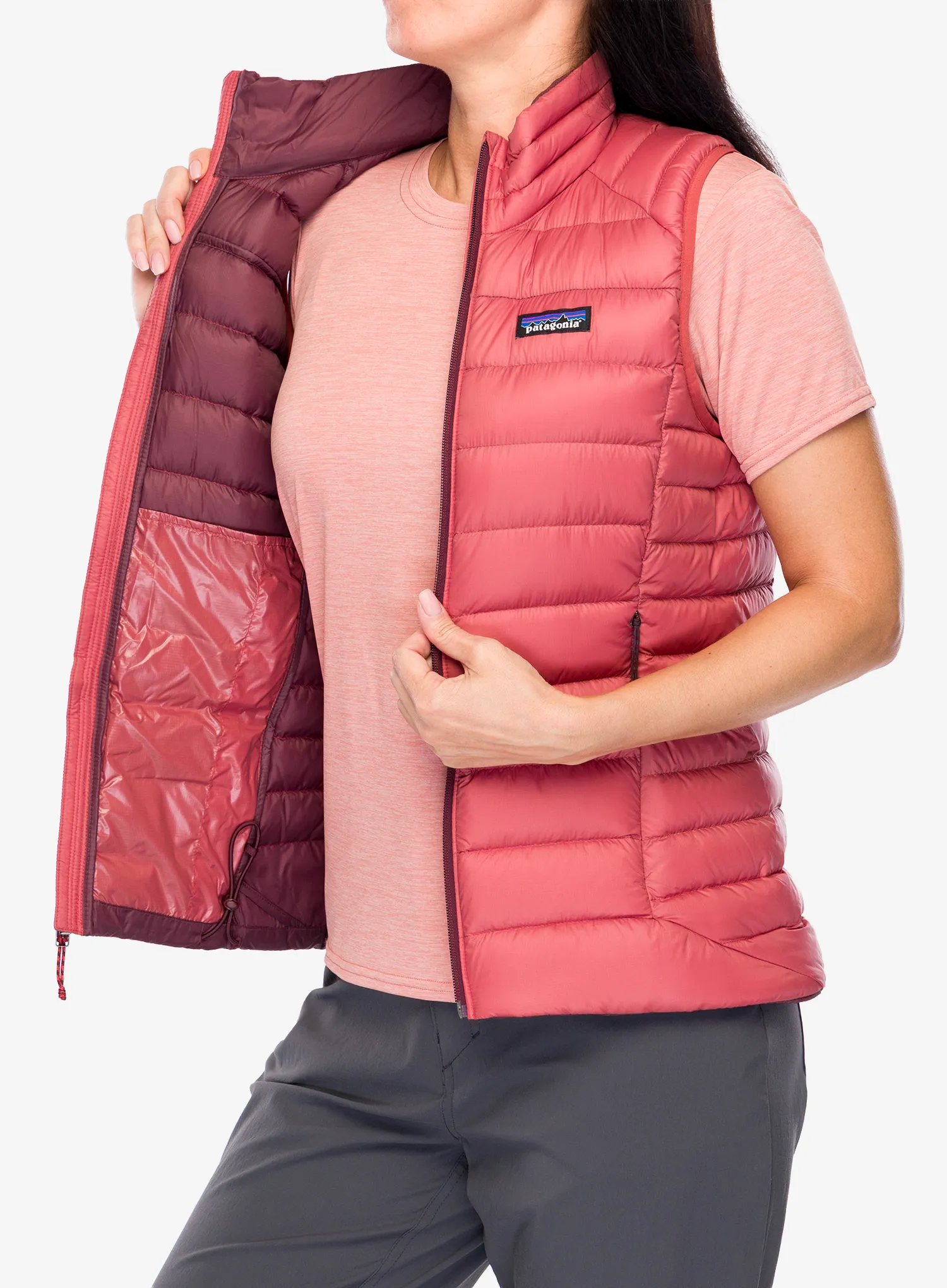 Жилет жіночий Patagonia Down Sweater Vest - potters red