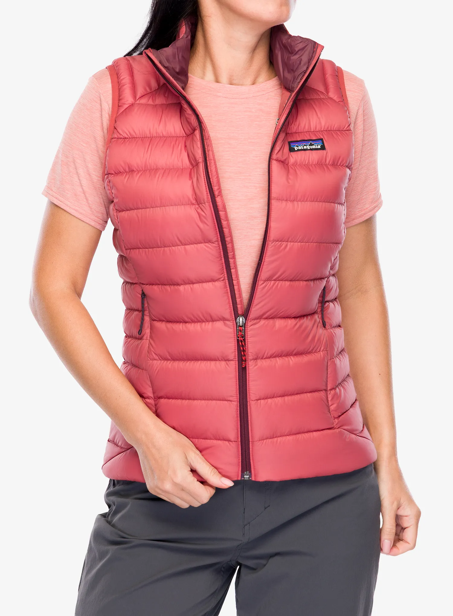 Жилет жіночий Patagonia Down Sweater Vest - potters red