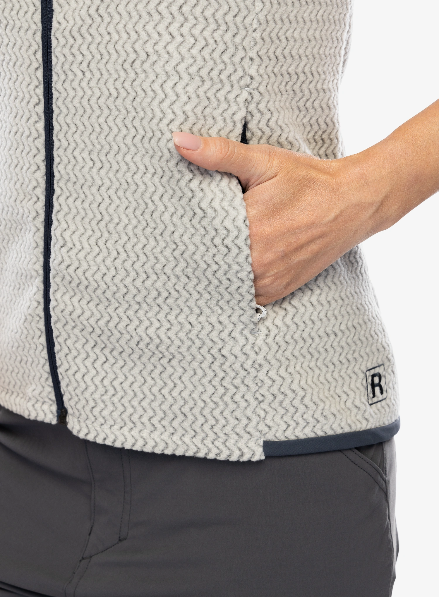 Жилет жіночий Patagonia R1 Air Vest - wool white