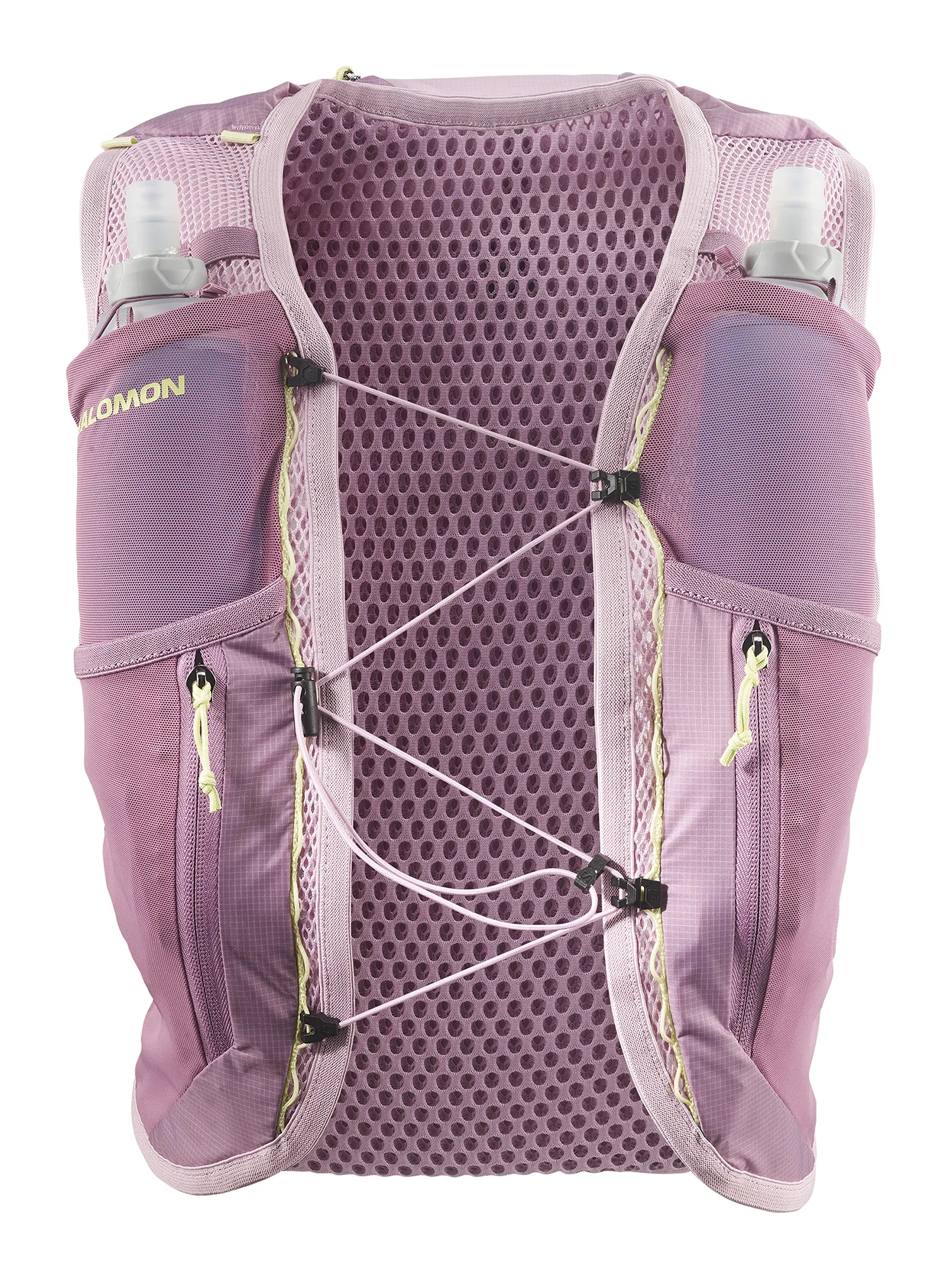 Жилет для бігу жіночий Salomon Active Skin 12 Set - dawn pink/dusky/butterfly
