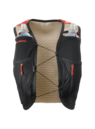 Жилет для бігу жіночий Salomon Active Skin 12 Set - emerglow/black