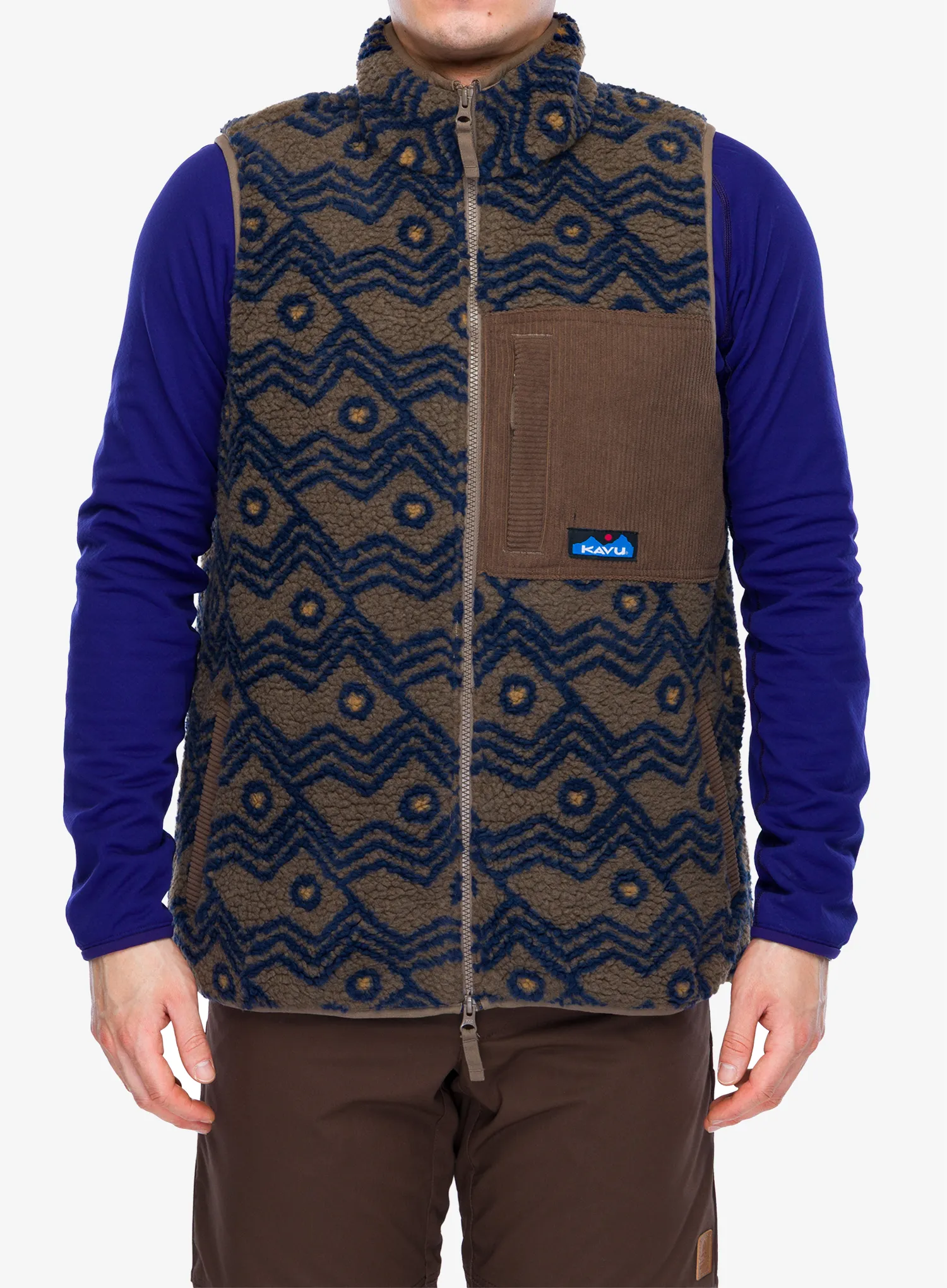Жилет Kavu Cooper - walnut mountain