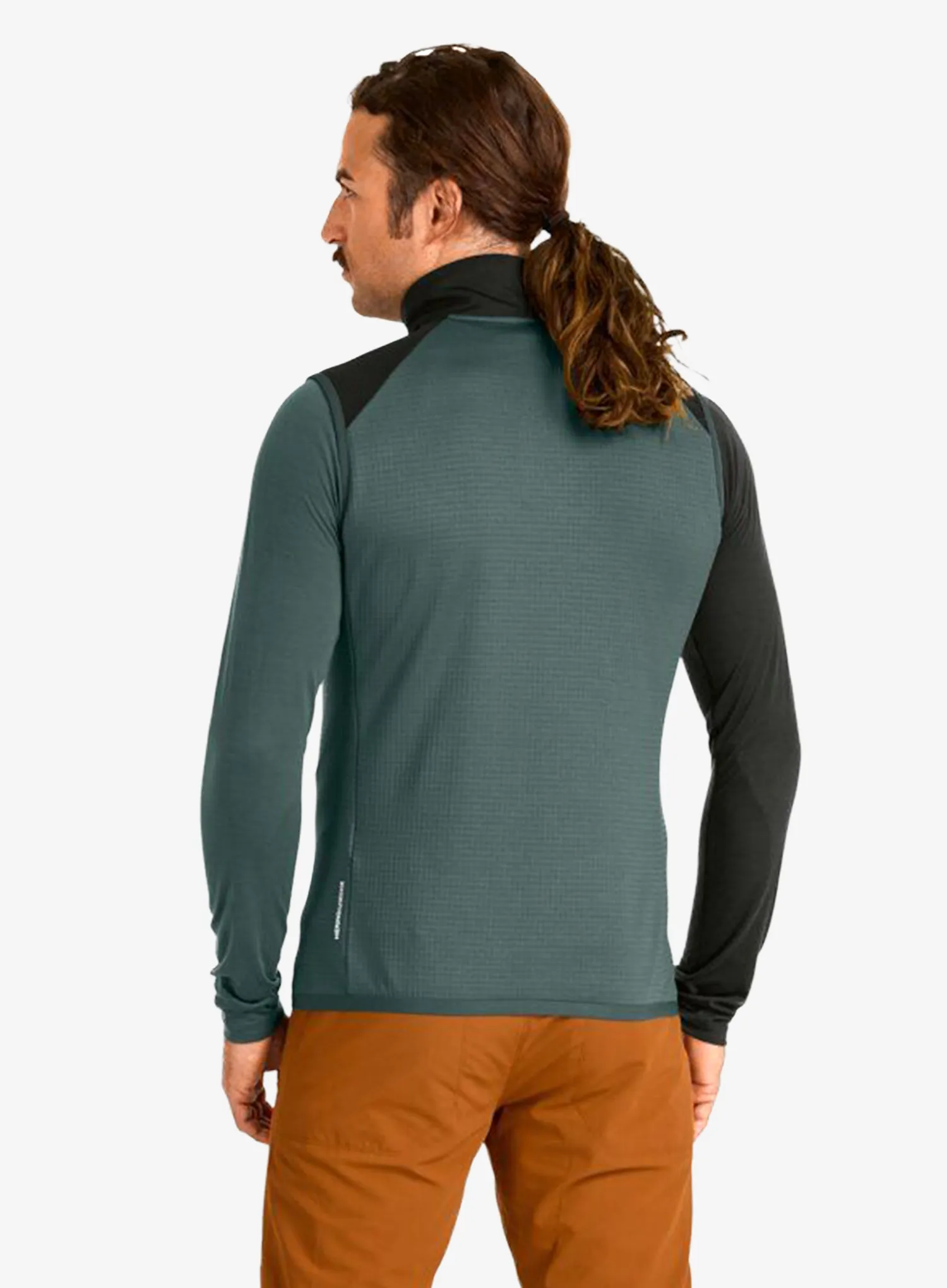 Жилет Ortovox Fleece Grid Vest - dark arctic grey
