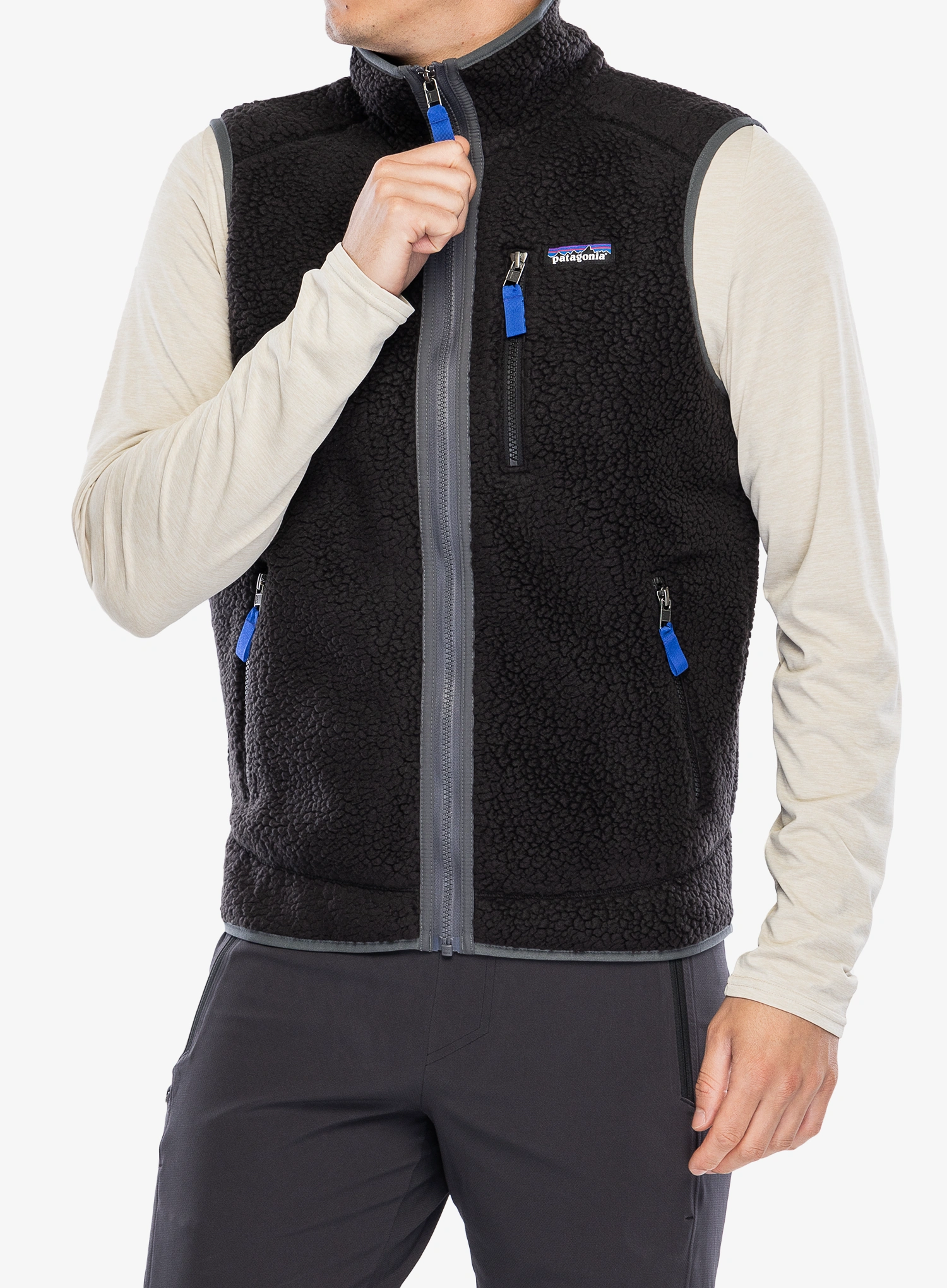 Жилет Patagonia Retro Pile Vest - black/forge grey