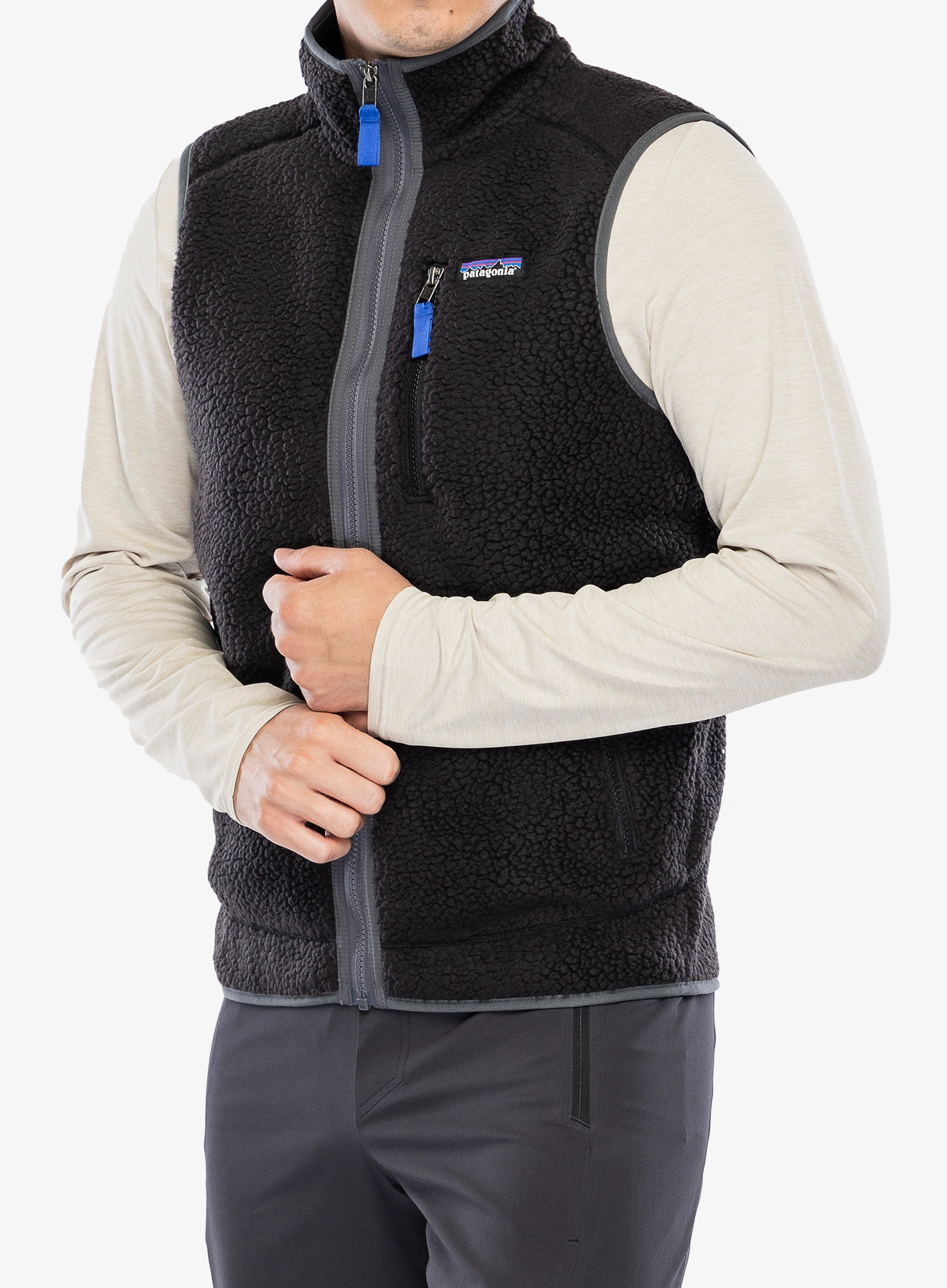 Жилет Patagonia Retro Pile Vest - black/forge grey