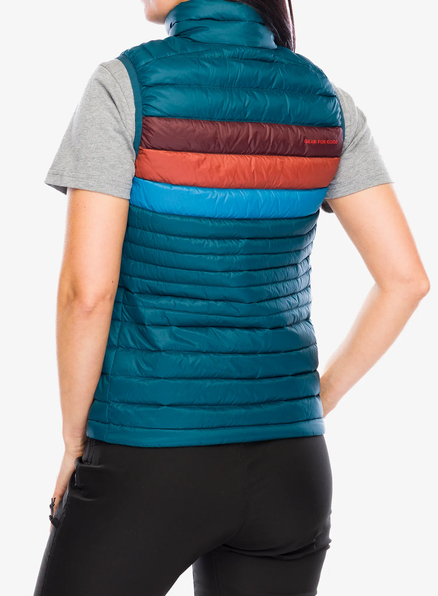 Жилет пуховий жіночий Cotopaxi Fuego Down Vest - abyss stripes