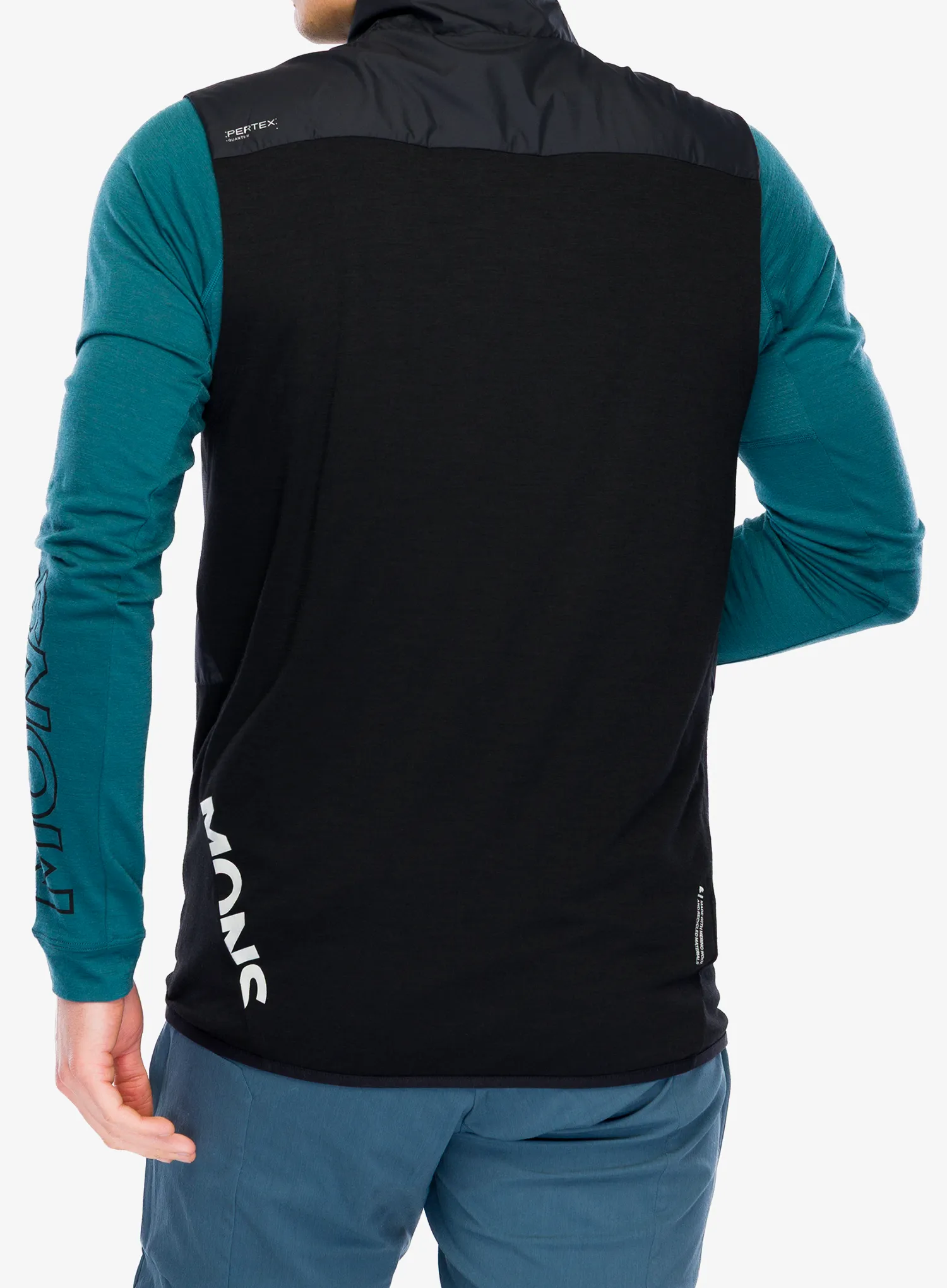Bеложилет Mons Royale Diversion Merino Wind Vest - black