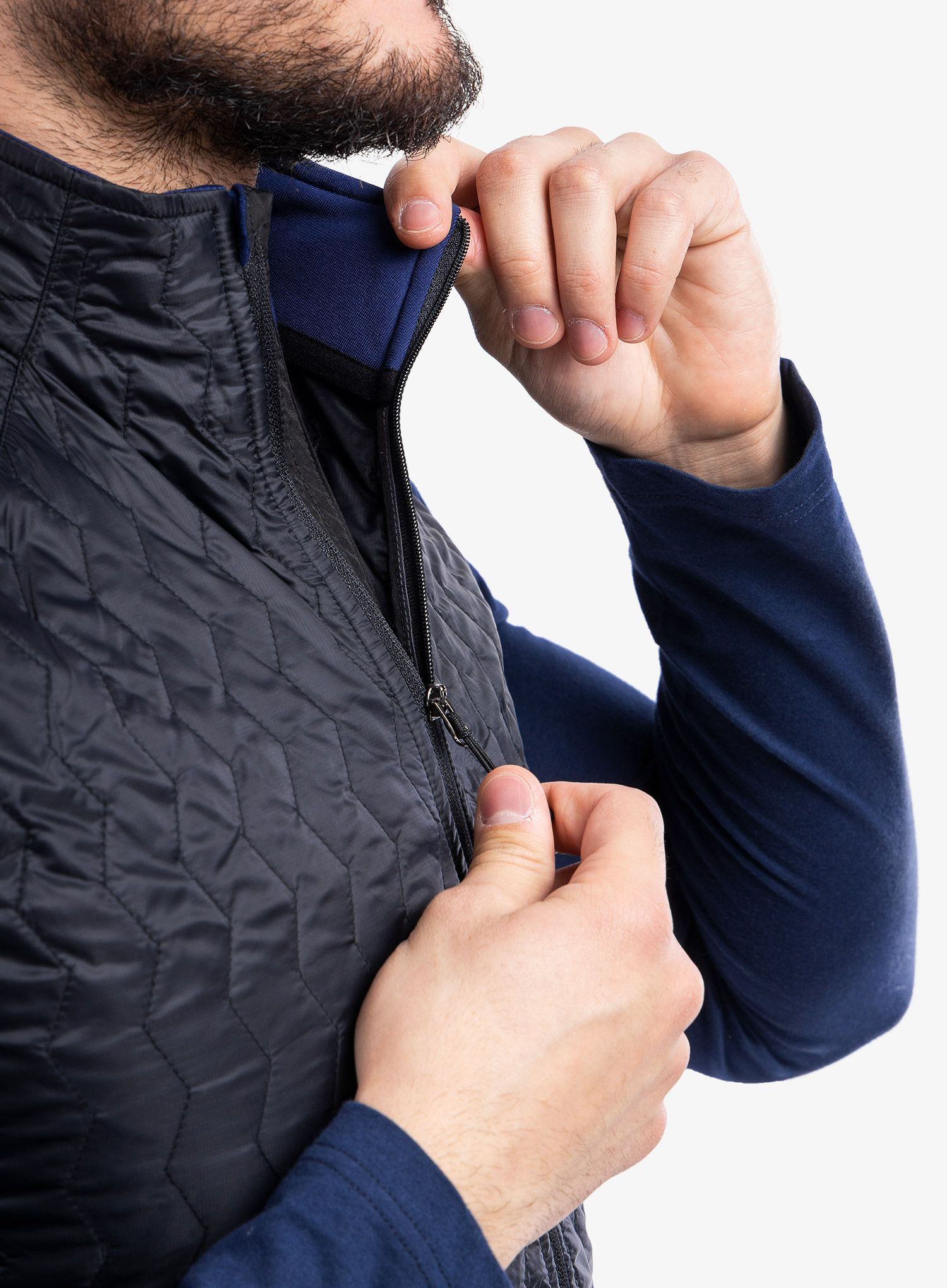 Жилет Sensor Infinity Zero Vest - black/deep blue