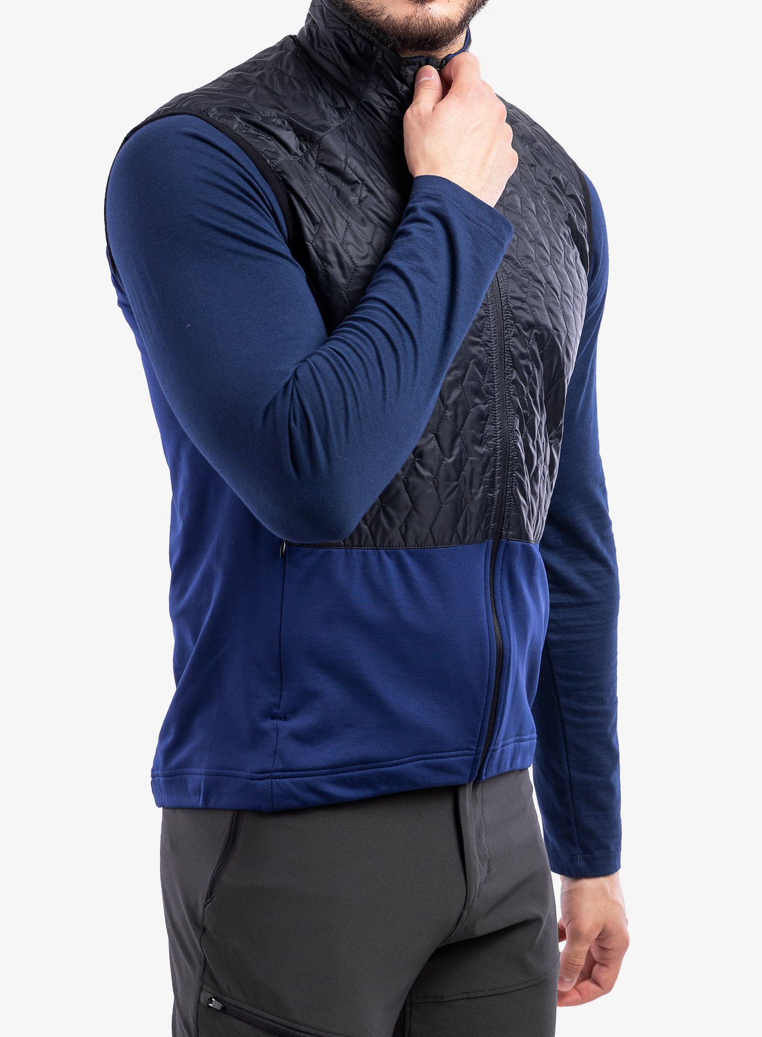 Жилет Sensor Infinity Zero Vest - black/deep blue
