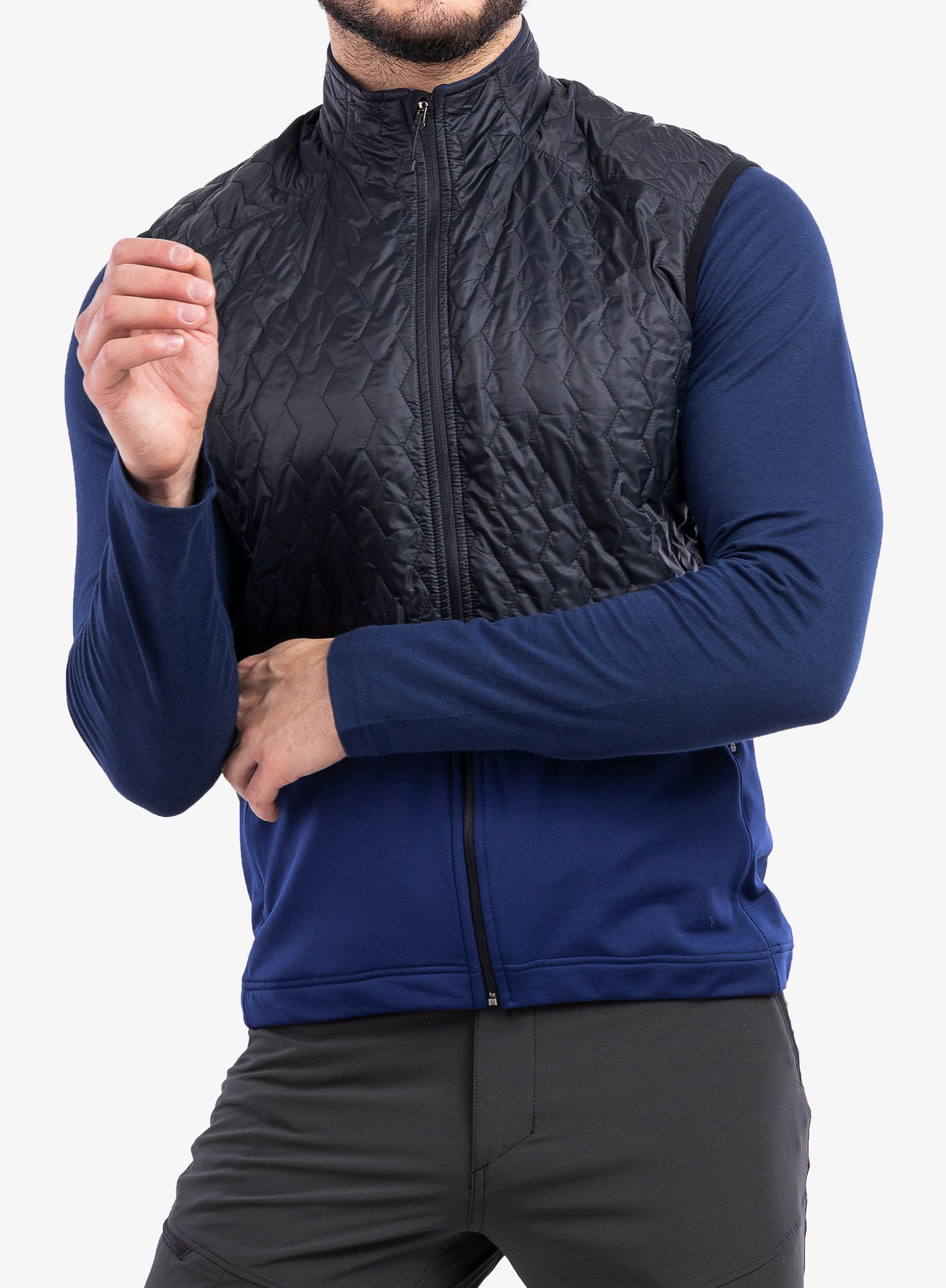 Жилет Sensor Infinity Zero Vest - black/deep blue