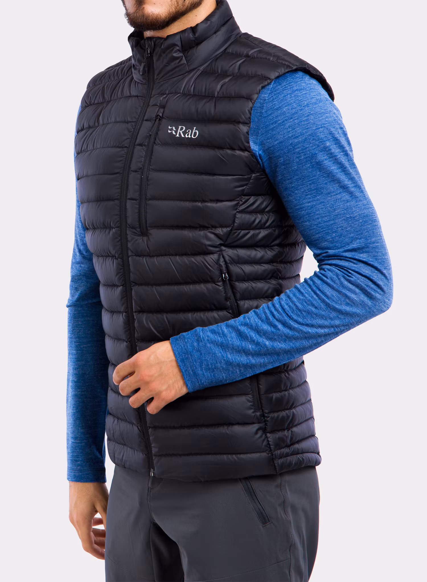 Жилет пуховий Rab Microlight Vest - black