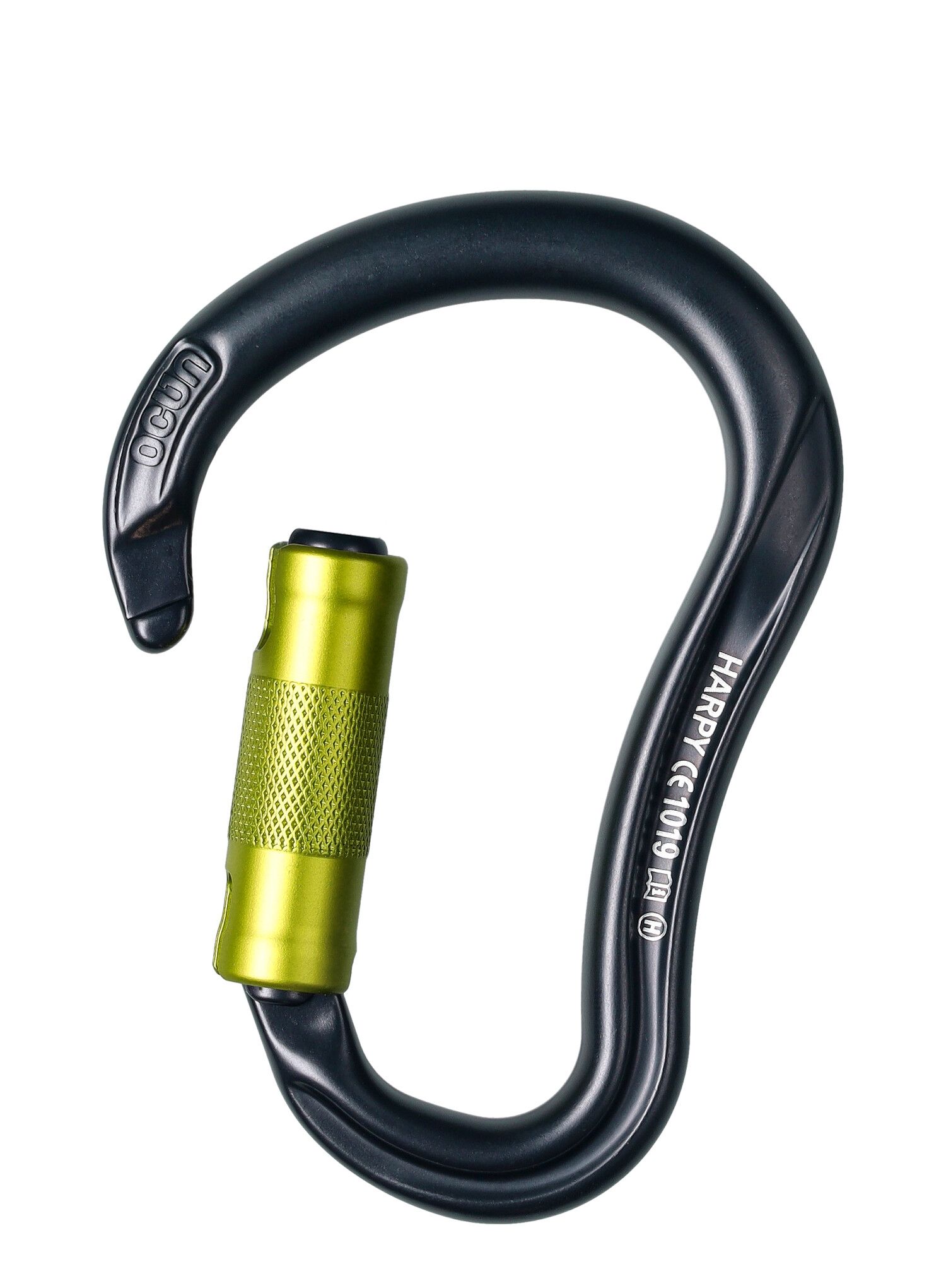 Карабін Ocun Harpy HMS Twist - anthracite/green