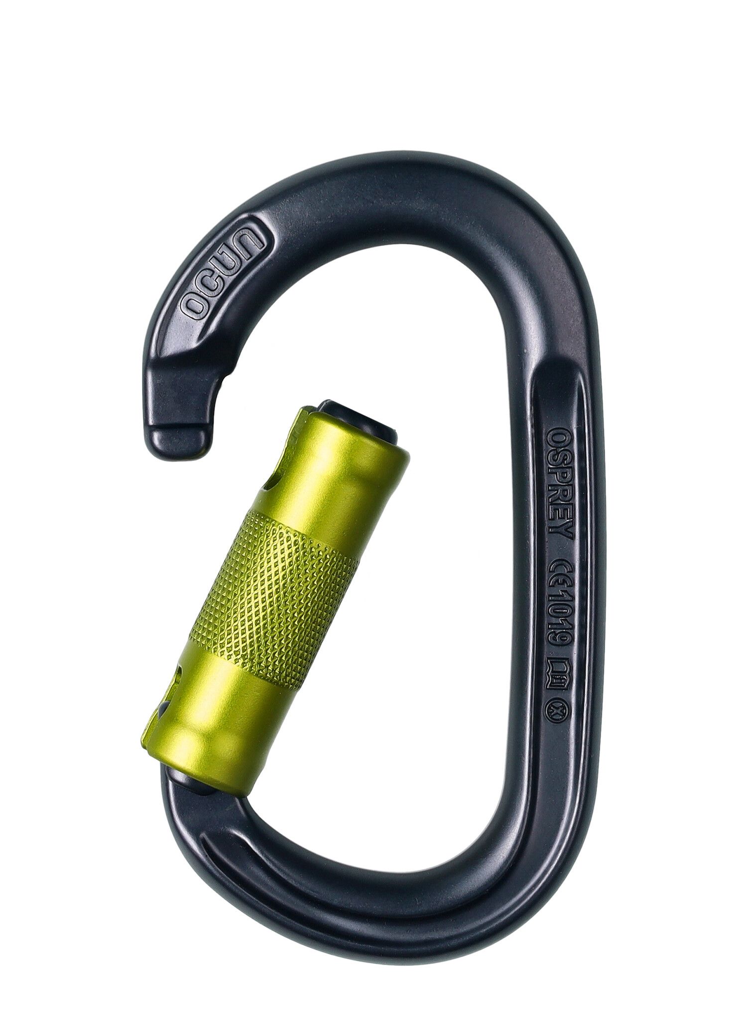 Карабін Ocun Osprey Twist - anthracite/green