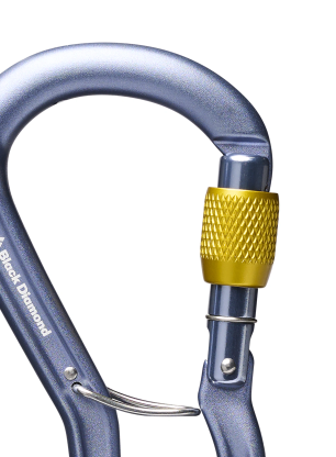 Карабін Black Diamond Gridlock Screwgate Carabiner - gray