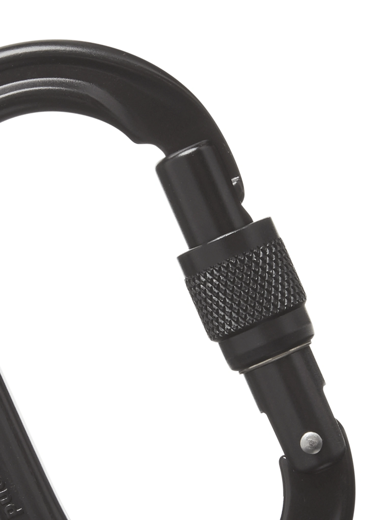 Карабін Black Diamond Oval Keylock Screwgate Carabiner - black