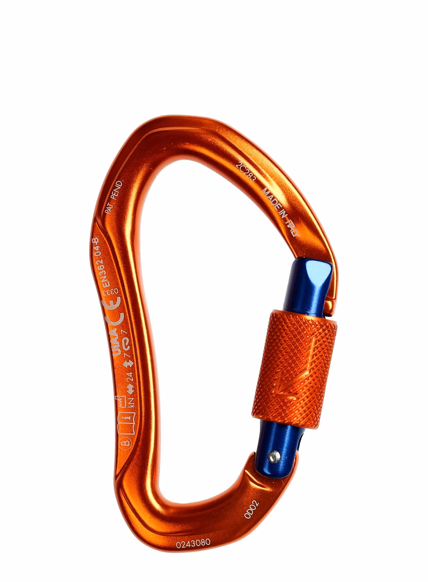 Карабін Climbing Technology/SKYLOTEC Morfo BG - orange/blue