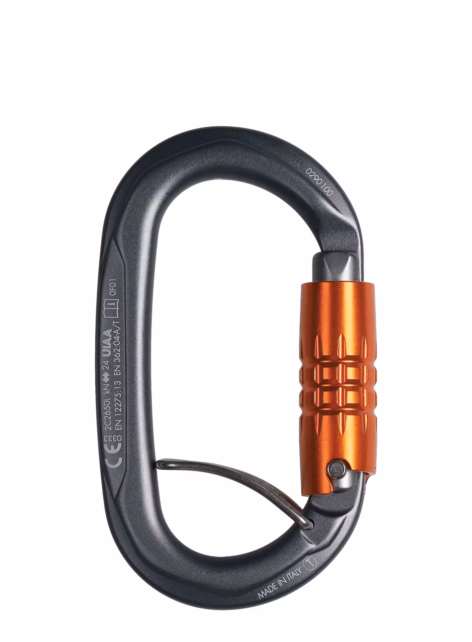 Карабін SKYLOTEC Obx TGL - orange/gret/orange