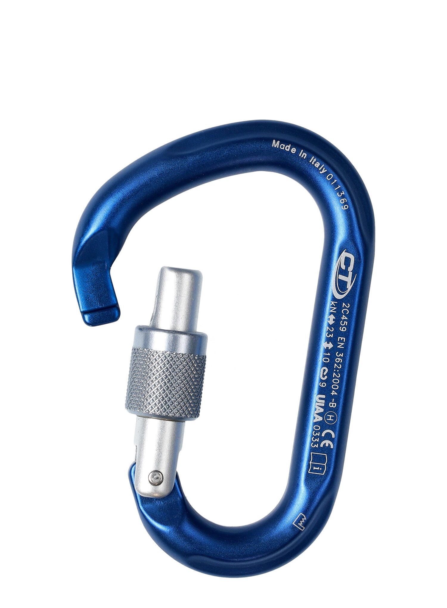 Карабін Climbing Technology/SKYLOTEC Snappy CF SG - blue/silver