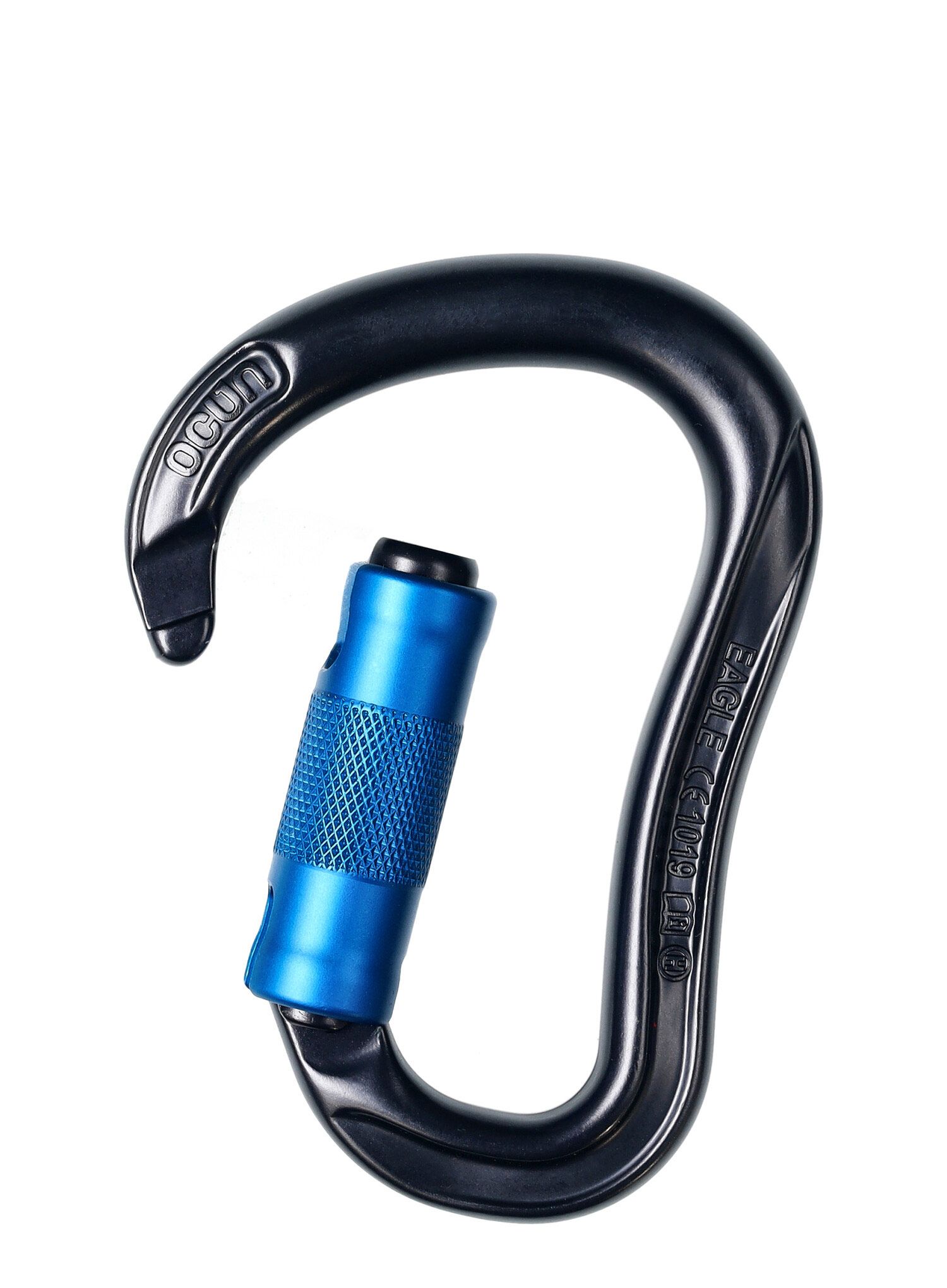 Карабін Ocun Eagle HMS Triple - anthracite/blue