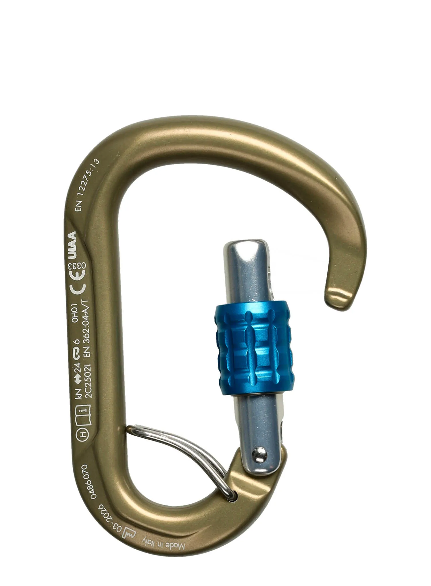 Карабін SKYLOTEC Tondo SGL HC - hard coated / lightblue