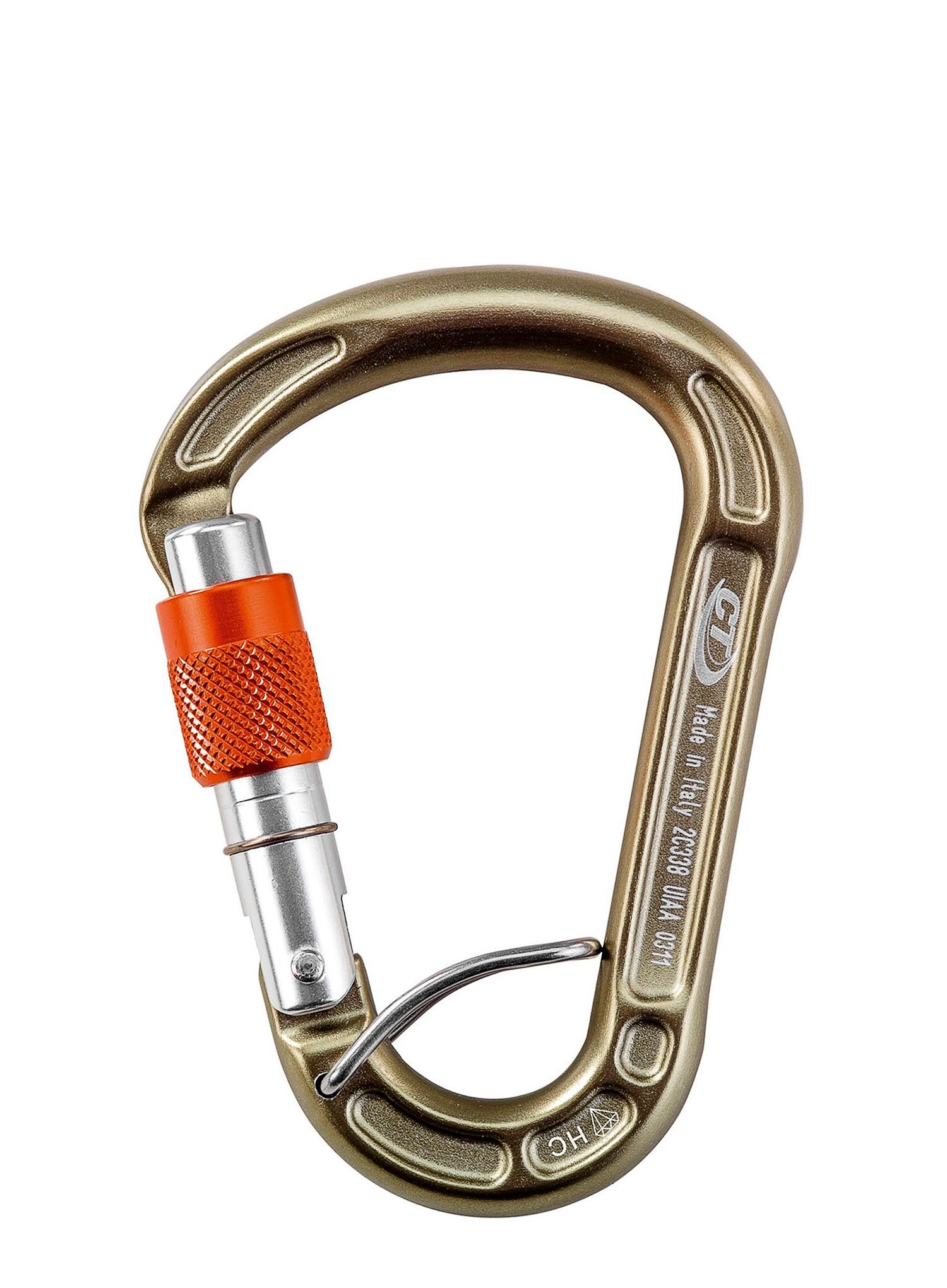 Карабін Climbing Technology Concept HMS SGL Spring Bar HC - gold
