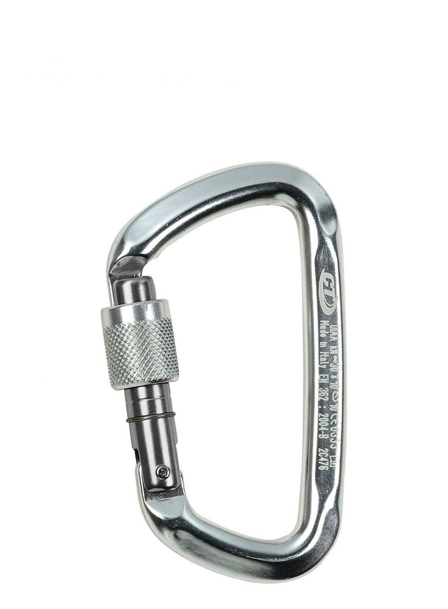 Карабін Climbing Technology D-Shape CF SG - silver