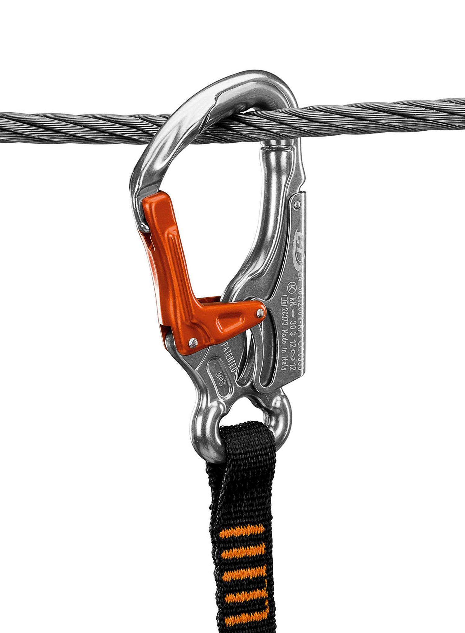Карабін Climbing Technology K-Advance Top Shell - grey/orange