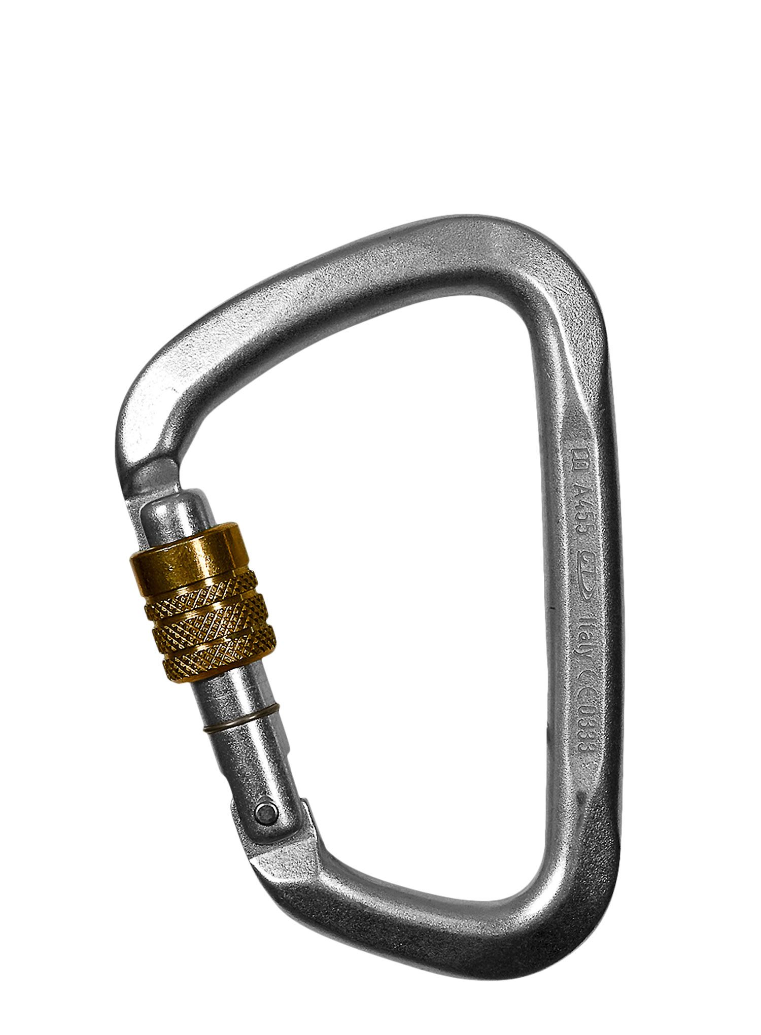 Карабін Climbing Technology Large Steel CF SG - zinc plate