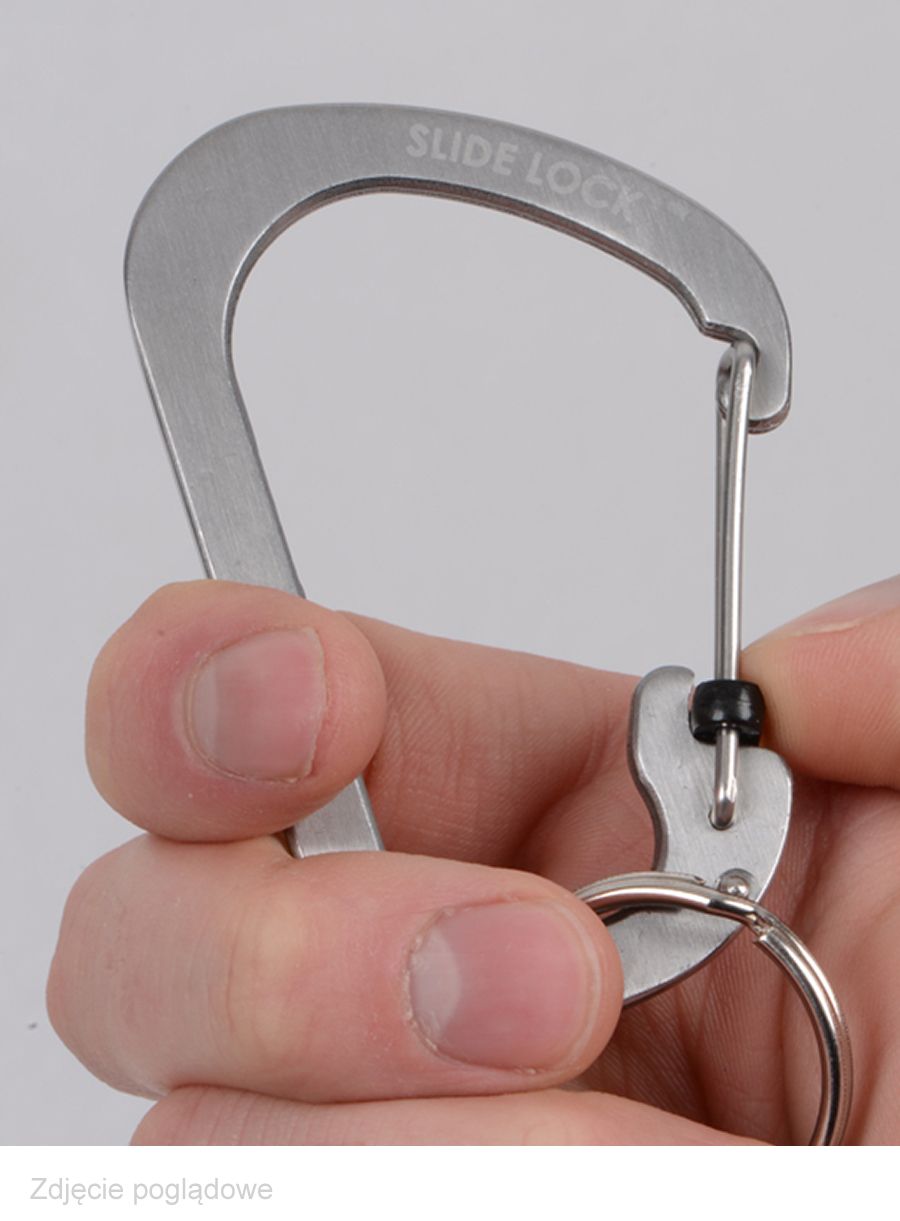 Карабінчик Nite Ize SlideLock Carabiner 2 - black