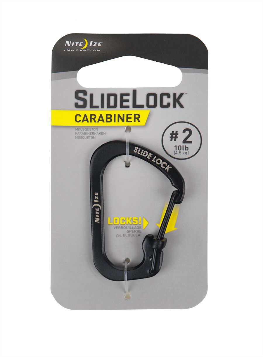 Карабінчик Nite Ize SlideLock Carabiner 2 - black