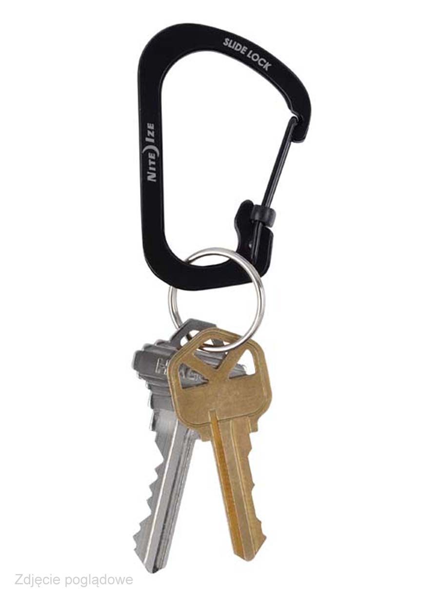 Карабінчик Nite Ize SlideLock Carabiner 2 - black