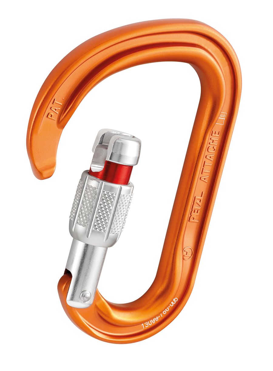 Карабін Petzl Attache Screw-Lock - orange