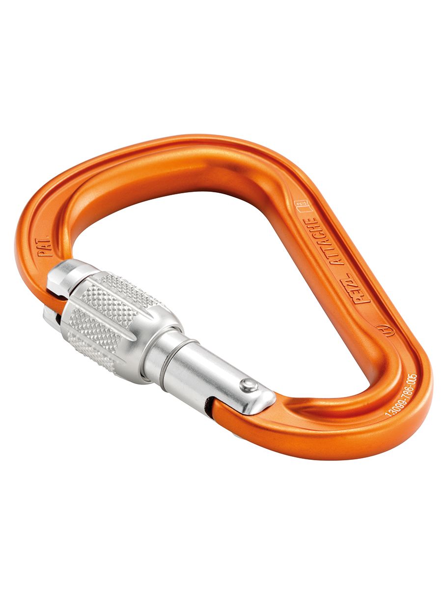 Карабін Petzl Attache Screw-Lock - orange