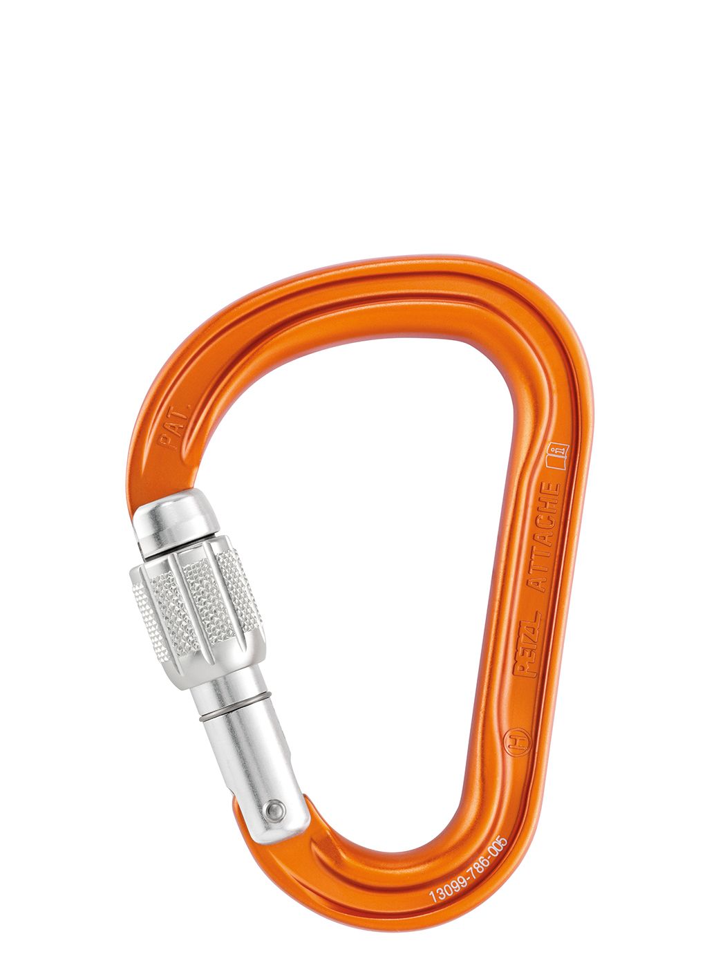 Карабін Petzl Attache Screw-Lock - orange