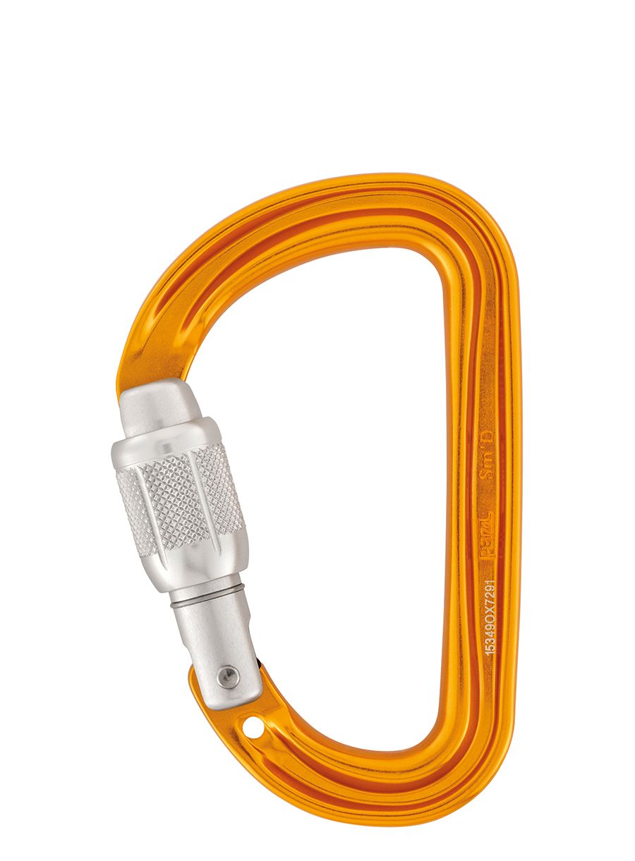 Карабін Petzl SmD Screw-Lock - orange