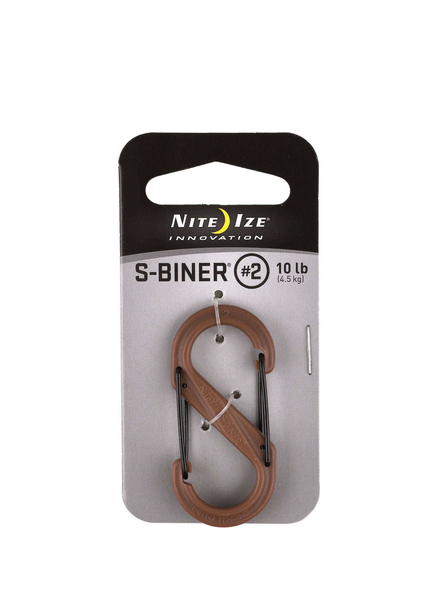Карабінчик Nite Ize S-Biner 2 Plastic Gate - coyote