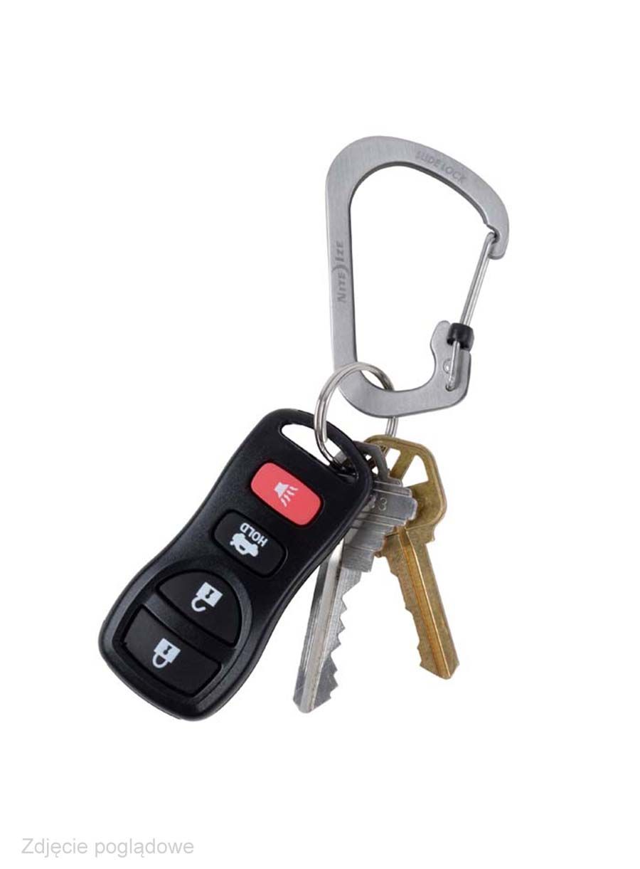 Карабінчик Nite Ize SlideLock Carabiner 2 - steel