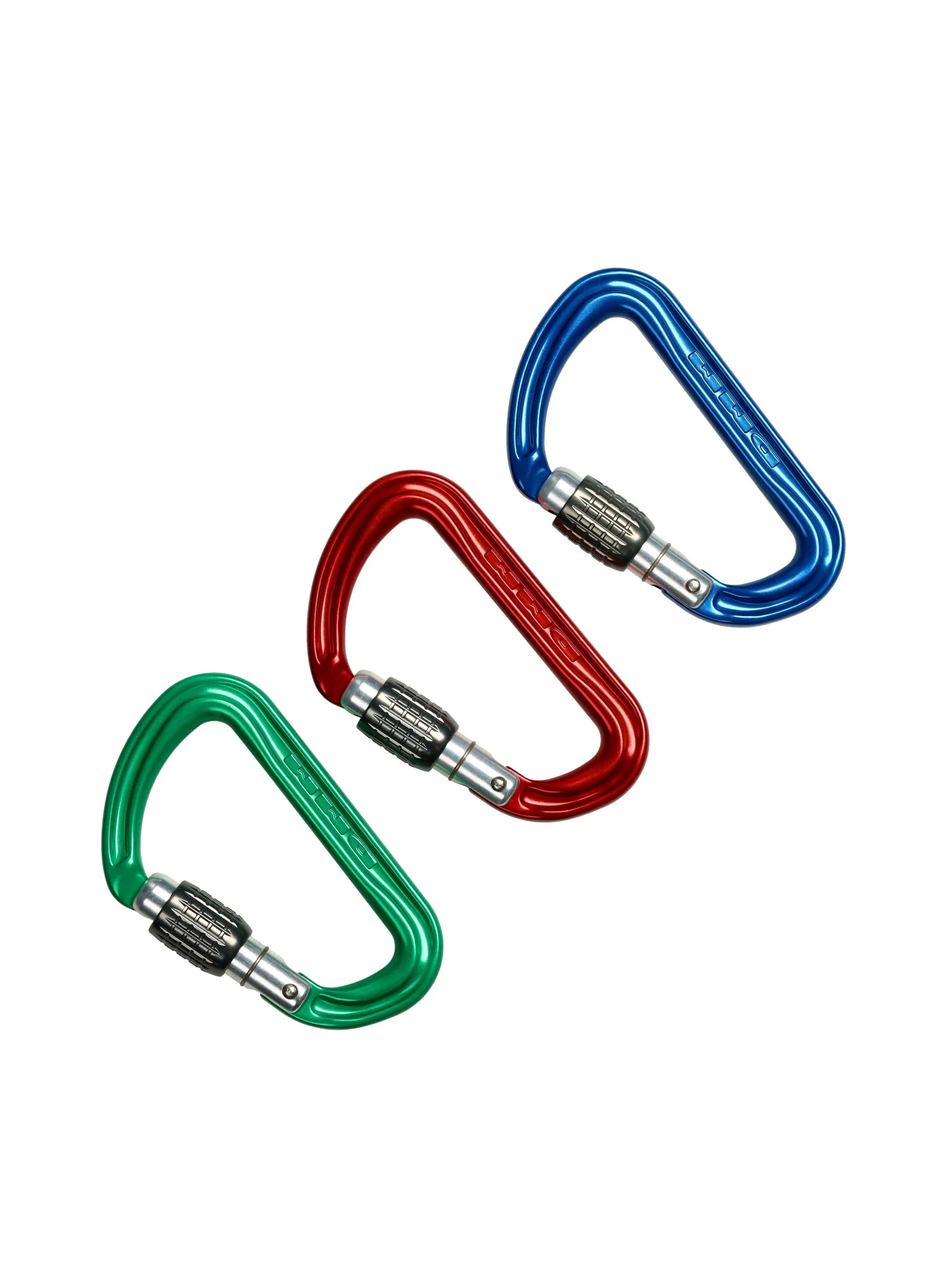 Карабіни DMM Shadow Screwgate Colour 3 Pack - blue/red/green