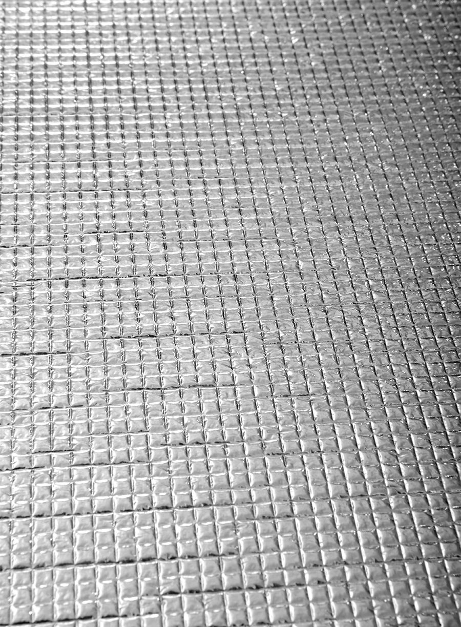 Каремат 10 mm 1-layer with aluminum foil Long