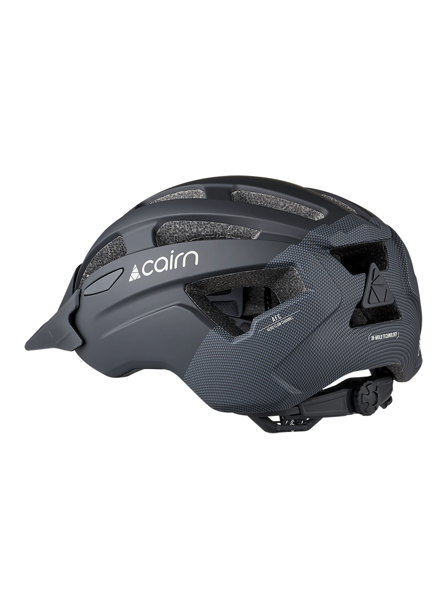 Шолом велосипедний Cairn Prism Xtr II - mat black triangle