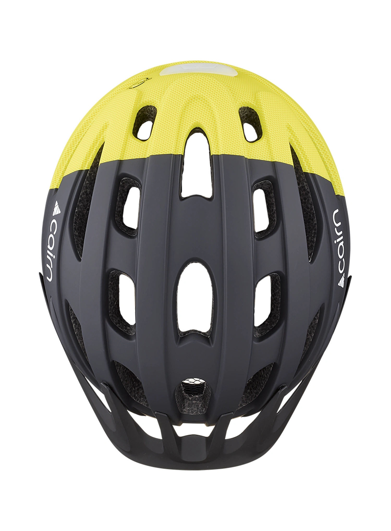 Шолом велосипедний Cairn Fusion - mat black neon yellow
