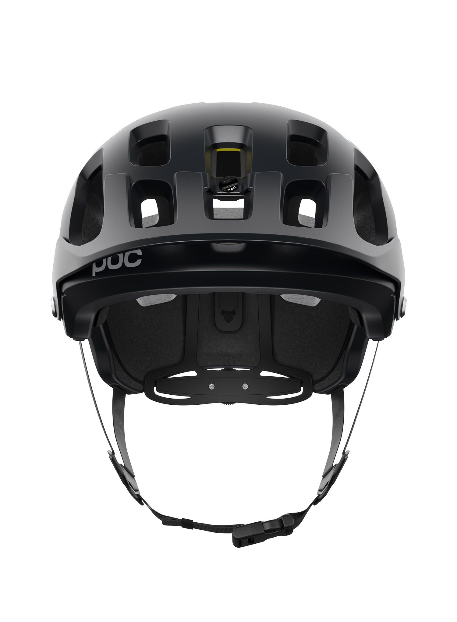 Шолом велосипедний POC Tectal Race Mips - uranium blk/sapphire purple